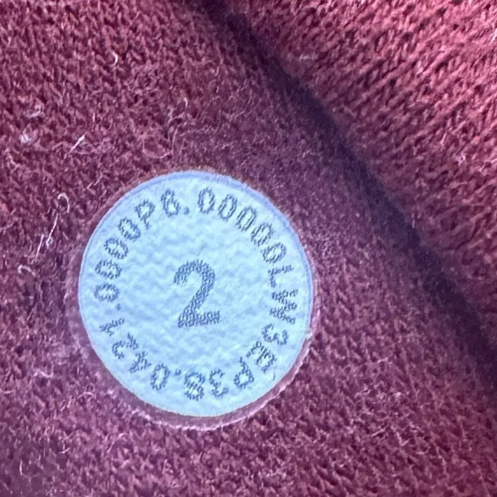 Lululemon All Yours Hoodie *Graphic Date Brown Size 2 Spell Out Logo Sweatshirt